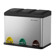 Kanta za smeće Songmics, 3x 15 L, srebrna