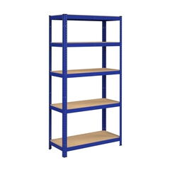 Polica Songmics GLR40Q, 5 dijelna, (180 x 90 x 40 cm), plava