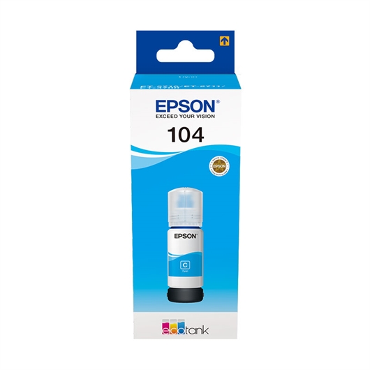 Tinta Epson 104 (C13T00P240) (plava), original