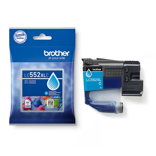 Tinta Brother LC552XLC (plava), original