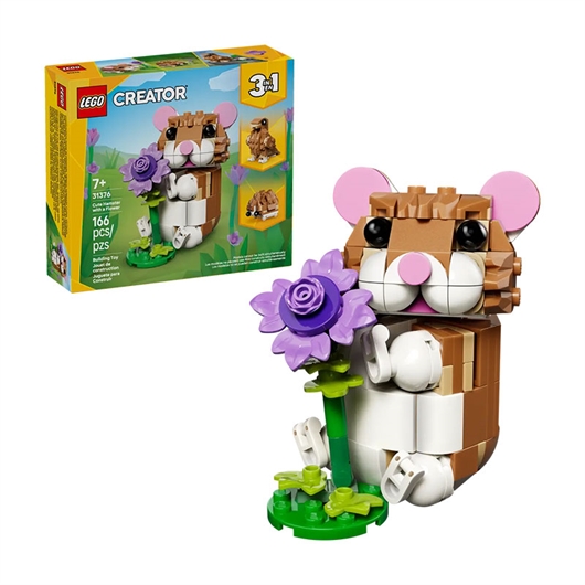 LEGO Creator 3in1: Slatki hrčak s cvijetom