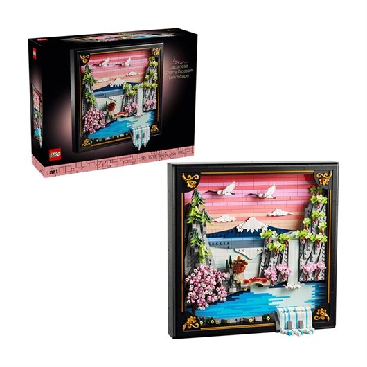 LEGO Art: Japanski pejzaž s cvjetovima trešnje