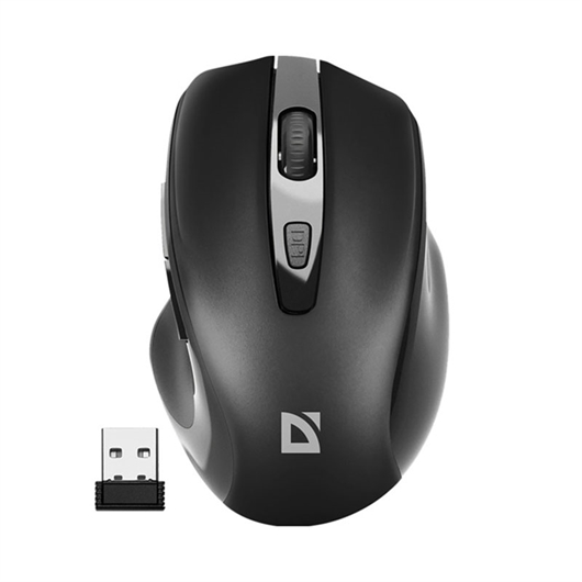 Miš Defender PRIME MB-053, bežični, crni