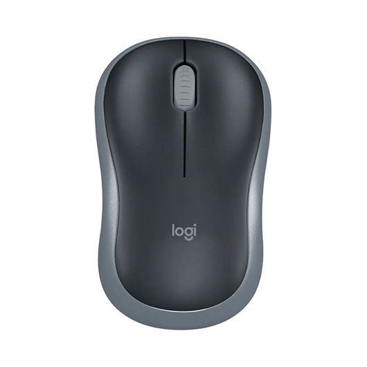 Miš Logitech M185, sivi, bežični, mini