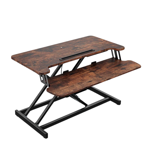 Nastavak Vonhaus za sjedeće-stojeći stol, tamno drvo