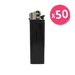 Upaljač Feniks Baron, crni, 50 komada