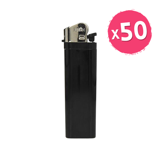 Upaljač Feniks Baron, crni, 50 komada