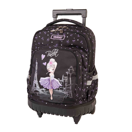 Školski ruksak na kotačima Target Prima Ballerina