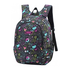 Školski ruksak Target 3 Zip Duel Teen Vibes