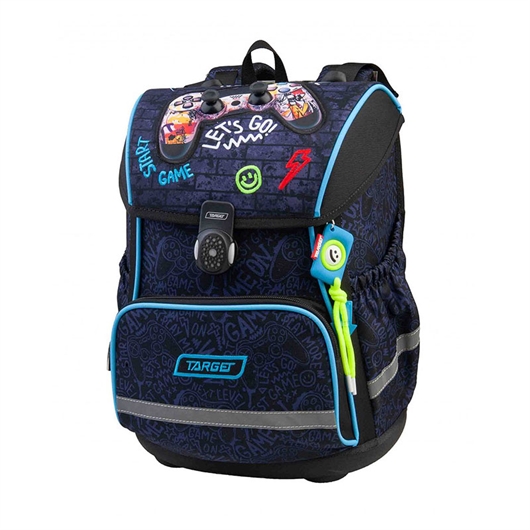 Ergonomska školska torba Target GT Click Urban Gaming, anatomic
