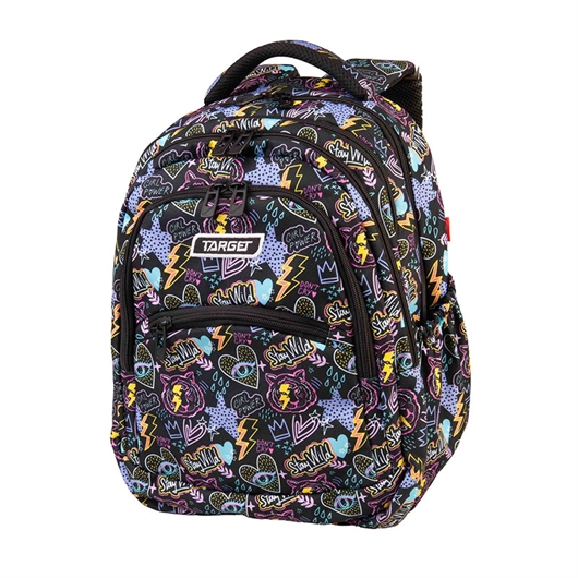 Školski ruksak 2u1 Target Curved Girl Power