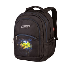 Školski ruksak 2v1 Target Curved Graffiti