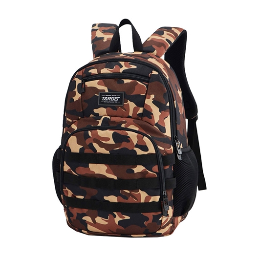 Školski ruksak Target Seul Camouflage Brown