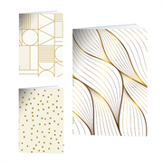 Bilježnica A4 Rucksack Only, Gold1, crte s 9 mm rubom, 52 lista, sortirano