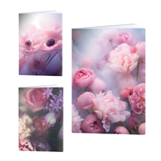 Bilježnica A4 Rucksack Only, Ljubičasto cvijeće, crte s 9 mm rubom, 52 lista, sortirano