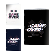 Bilježnica A4 Rucksack Only, Game Over, mali karo 5 mm, 52 lista, sortirano