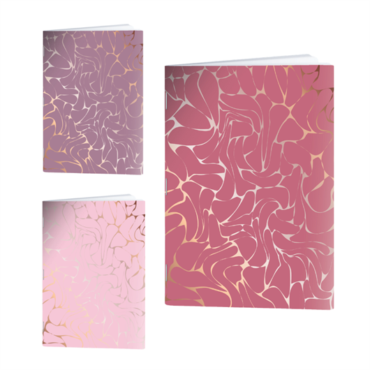 Bilježnica A4 Rucksack Only, Gold Web, mali karo 5 mm, 52 lista, sortirano