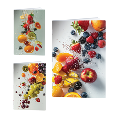 Bilježnica A4 Rucksack Only, Voće, bez crt, 52 lista, sortirano