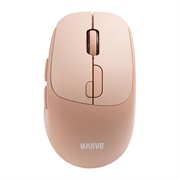 Miš Marvo M809W, bežični, pastelno narančast