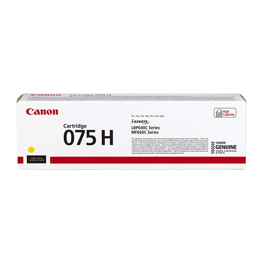 Toner Canon CRG-075H Y (6366C002) (žuta), original