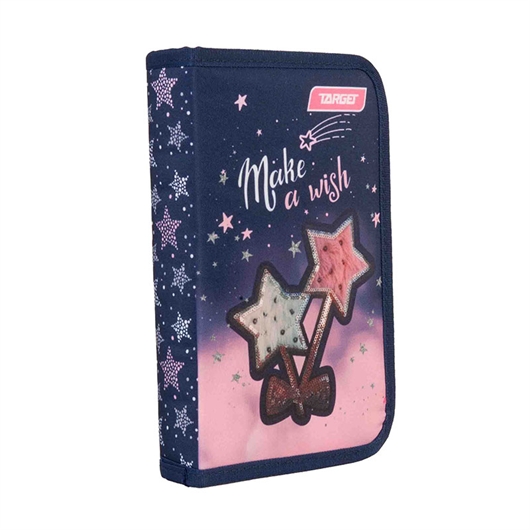 Jednostruka pernica Target Make A Wish, puna