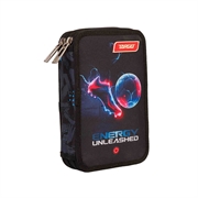 Dvostruka pernica Target Led Football Energy, puna