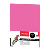 Fotokopirni papir u boji Optima A4, fluorescentna fuksija, 100 listova