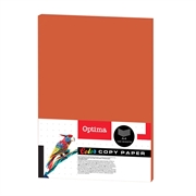 Fotokopirni papir u boji Optima A4, narančasta saffron, 100 listova