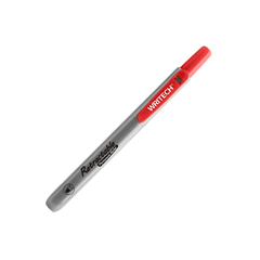 Permanentni marker Writech Retractable click, crveni