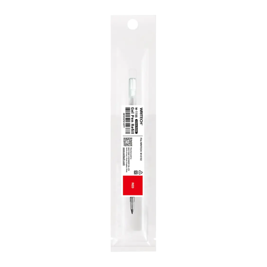 Refil patrona za gel olovke Writech, 0,5 mm, crvena