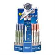 Gel olovka Writech Space up Pastel, kompletan stalak, 70 komada