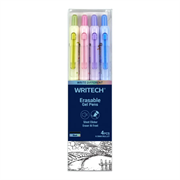 Gel olovka Writech Cute piši-briši, 4 komada