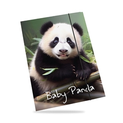Mapa s gumicom A4 Rucksack Only, panda
