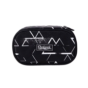 Ovalna pernica Rucksack Only Jumbo Black Lines