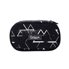 Ovalna pernica Rucksack Only Jumbo Black Lines