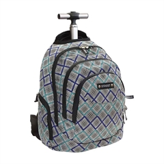 Školski ruksak na kotačima Street Trolley Round Canvas Twist