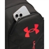 Ruksak Under Armour Hustle Lite, crno-crveni
