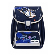 Ergonomska školska torba ABC123 Space Blue