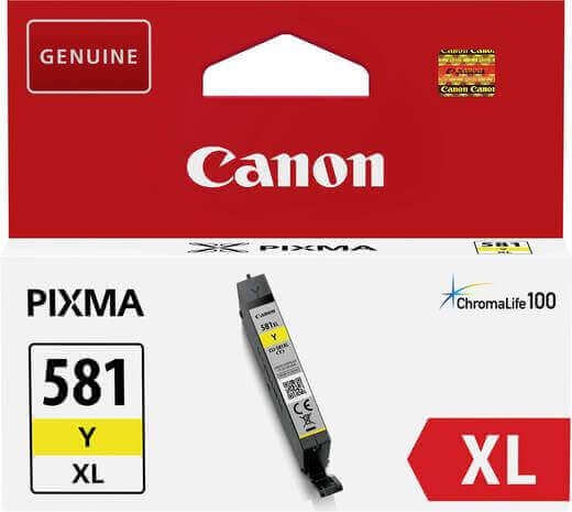 Oštećena ambalaža: tinta Canon CLI-581Y XL (žuta), original