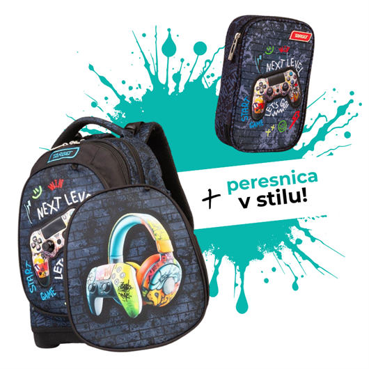 Komplet Target Urban Gaming: ruksak + pernica