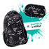 Komplet Rucksack Only Black Lines: ruksak + pernica