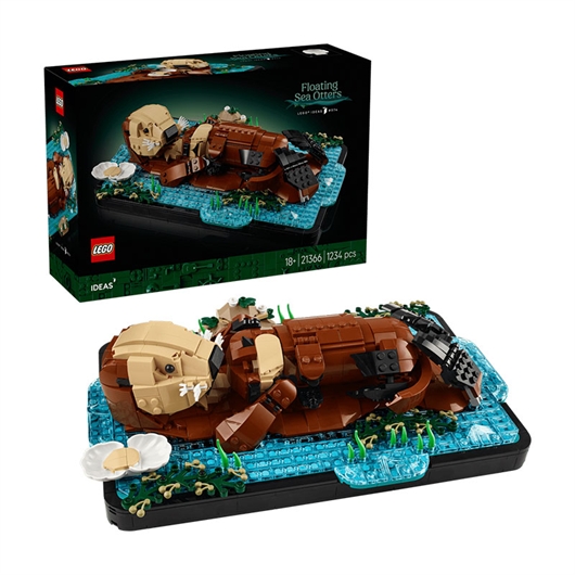 LEGO Ideas: Morske vidre na vodi