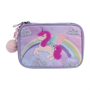 Ovalna pernica Street Compact Multi Lovely Unicorn