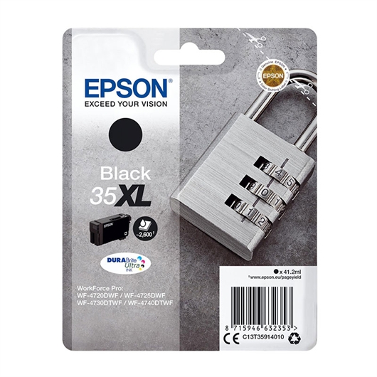 Tinta Epson 35XL (C13T35914010) (crna), original