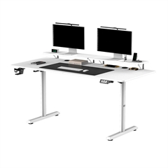 Električni podizni stol UltraDesk Highlander XXL, bijeli