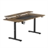 Električni podizni stol UltraDesk Highlander XXL, smeđi