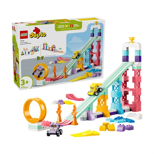LEGO DUPLO: Kreativne 3 u 1 rampe s vozilima