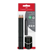 Komplet Faber-Castell Grip 2001 (5-dijelni), crni