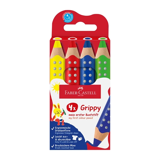 Bojice Faber-Castell Grippy, 4 komada