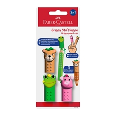 Čepovi Faber-Castell Grippy Friends, 3 komada